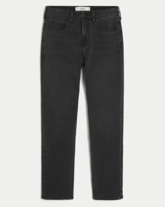 Gewaschene schwarze Athletic Skinny Jeans