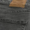 Gewaschene schwarze Loose-Jeans Gewaschene schwarze Loose-Jeans