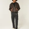 Gewaschene schwarze Loose Painter Jeans Gewaschene schwarze Loose Painter Jeans