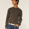 Gewaschenes Thermal-Crew-Shirt Gewaschenes Thermal-Crew-Shirt
