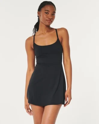 Gilly Hicks Active A-Linien-Kleid mit Trägern am Rücken