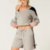Gilly Hicks Active Cooldown Shorts mit seitlicher Schleife