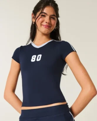 Gilly Hicks Active Grafik-Baby-T-Shirt