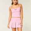 Gilly Hicks Active Plisseerock mit tiefem Bund Gilly Hicks Active Plisseerock mit tiefem Bund