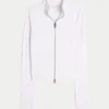 Gilly Hicks Active Recharge Bow Double Zip Jacket Gilly Hicks Active Recharge Bow Double Zip Jacket