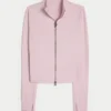 Gilly Hicks Active Recharge Bow Double Zip Jacket