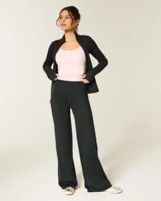 Gilly Hicks Active Recharge Foldover-Hose mit weitem Bein