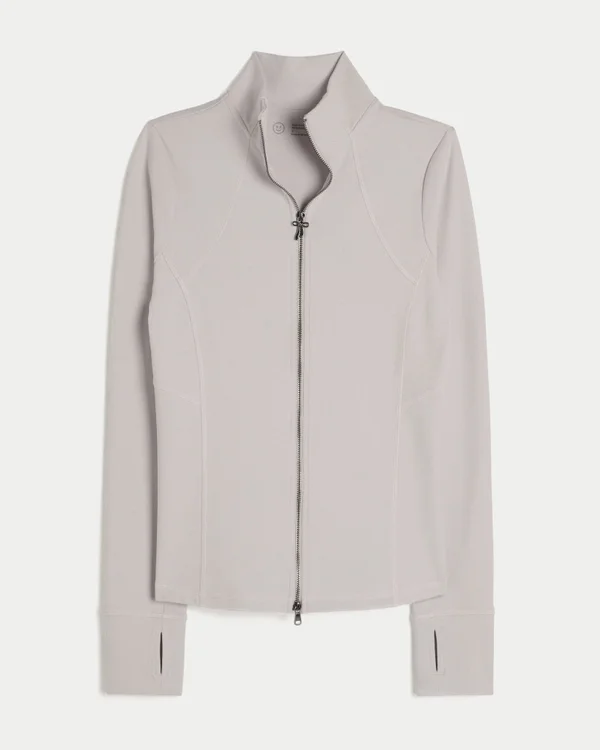 Gilly Hicks Active Recharge Slim & Snatched Full-Zip Gilly Hicks Active Recharge Slim & Snatched Full-Zip