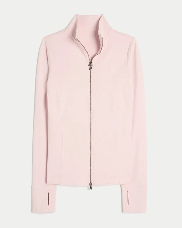Gilly Hicks Active Recharge Slim & Snatched Full-Zip Gilly Hicks Active Recharge Slim & Snatched Full-Zip