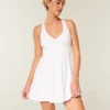 Gilly Hicks Active Recharge Wrap Halter Dress Gilly Hicks Active Recharge Wrap Halter Dress