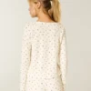 Gilly Hicks Always Cozy Waffle Langarm-Shirt mit Rundhalsausschnitt Gilly Hicks Always Cozy Waffle Langarm-Shirt mit Rundhalsausschnitt