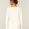 Gilly Hicks Always Cozy Waffle Langarm-Shirt mit Rundhalsausschnitt Gilly Hicks Always Cozy Waffle Langarm-Shirt mit Rundhalsausschnitt