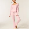 Gilly Hicks Always Cozy Waffle Langarm-Shirt mit Rundhalsausschnitt Gilly Hicks Always Cozy Waffle Langarm-Shirt mit Rundhalsausschnitt