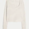 Gilly Hicks Always Cozy Waffle Langarm-Shirt mit Rundhalsausschnitt Gilly Hicks Always Cozy Waffle Langarm-Shirt mit Rundhalsausschnitt