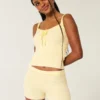 Gilly Hicks Bequeme Shorts aus Strick Gilly Hicks Bequeme Shorts aus Strick