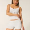Gilly Hicks Bequeme Shorts aus Strick Gilly Hicks Bequeme Shorts aus Strick