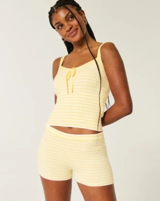 Gilly Hicks Bequeme Shorts aus Strick