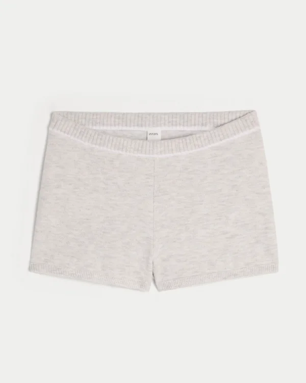 Gilly Hicks Bequeme Shorts aus Strick Gilly Hicks Bequeme Shorts aus Strick