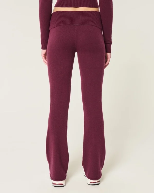 Gilly Hicks Bequeme Strickhose mit umgeschlagenem Bund Gilly Hicks Bequeme Strickhose mit umgeschlagenem Bund