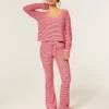 Gilly Hicks Bequeme Waffel-Bootcut-Hose