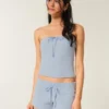 Gilly Hicks Cozy Waffle Mini Shorts