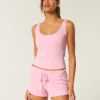 Gilly Hicks Gemütliche Waffel-Mini-Shorts