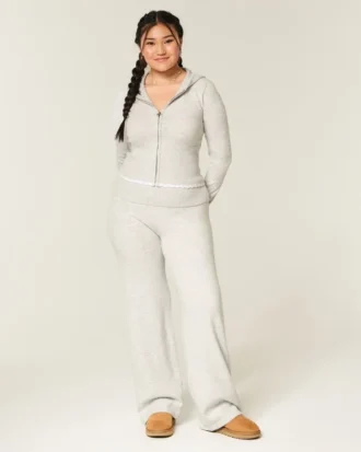 Gilly Hicks Pullover-Strickhose mit Umschlag