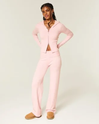 Gilly Hicks Pullover-Strickhose mit Umschlag