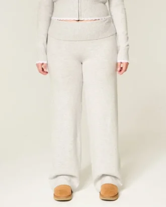Gilly Hicks Pullover-Strickhose mit Umschlag