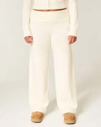 Gilly Hicks Pullover-Strickhose mit Umschlag