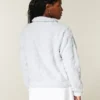 Gilly Hicks Sherpa-Sweatshirt mit Reißverschluss Gilly Hicks Sherpa-Sweatshirt mit Reißverschluss