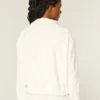 Gilly Hicks Sherpa-Sweatshirt mit Reißverschluss Gilly Hicks Sherpa-Sweatshirt mit Reißverschluss