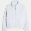 Gilly Hicks Sherpa-Sweatshirt mit Reißverschluss Gilly Hicks Sherpa-Sweatshirt mit Reißverschluss