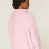 Gilly Hicks Sherpa-Sweatshirt mit Viertelreißverschluss Gilly Hicks Sherpa-Sweatshirt mit Viertelreißverschluss