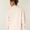 Gilly Hicks Sherpa-Sweatshirt mit Viertelreißverschluss Gilly Hicks Sherpa-Sweatshirt mit Viertelreißverschluss
