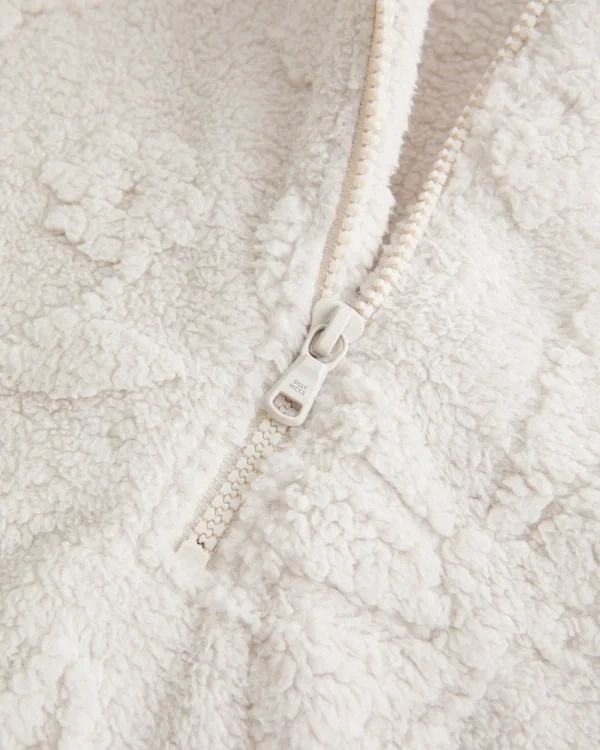 Gilly Hicks Sherpa-Sweatshirt mit Viertelreißverschluss Gilly Hicks Sherpa-Sweatshirt mit Viertelreißverschluss