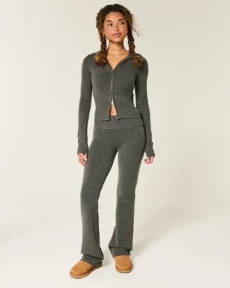 Gilly Hicks Strickhose mit umgeschlagenem Bund