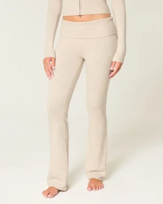 Gilly Hicks Strickhose mit umgeschlagenem Bund