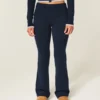 Gilly Hicks Sweater-Knit Foldover Bootcut Pants Gilly Hicks Sweater-Knit Foldover Bootcut Pants