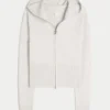 Gilly Hicks Sweatshirt mit Reißverschluss und Kapuze