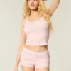 Gilly Hicks Waffle Lace Shortie Shorts