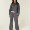 Glitzerndes Logo-Grafik Wide-Leg Sweatpants Glitzerndes Logo-Grafik Wide-Leg Sweatpants