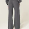 Glitzerndes Logo-Grafik Wide-Leg Sweatpants Glitzerndes Logo-Grafik Wide-Leg Sweatpants