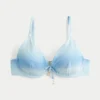 Glänzendes Bikini-Oberteil mit Bügeln Glänzendes Bikini-Oberteil mit Bügeln