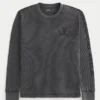 Good Luck Graphic Thermal Crew Shirt Good Luck Graphic Thermal Crew Shirt
