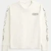 Graffiti Graphic Thermal Crew Shirt Graffiti Graphic Thermal Crew Shirt