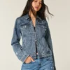 Grafische Jeansjacke „Class of ’26”