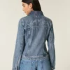 Grafische Jeansjacke „Class of ’26”