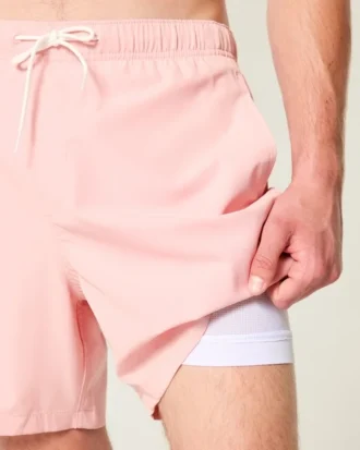 Hawaii Graphic Mid-Thigh Volley Badehose