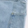 Hellblaue Baggy-Jeans im Painter-Stil